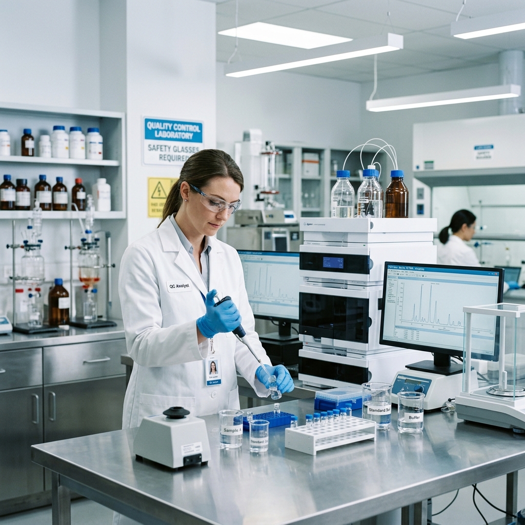 Laboratorium QC Presisi Tinggi